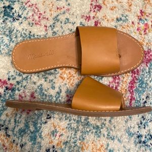 Madewell Tan Leather Sandals
